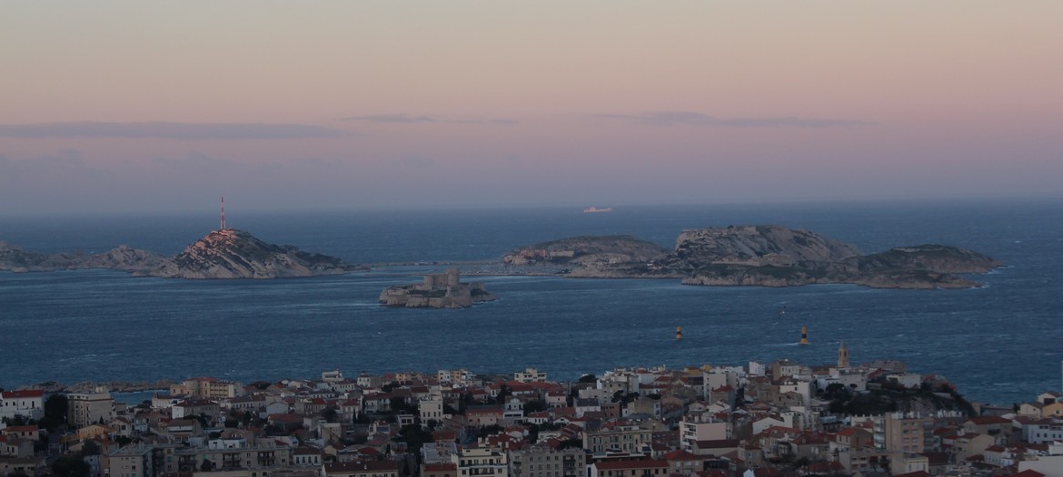 Inselgruppe vor Marseille