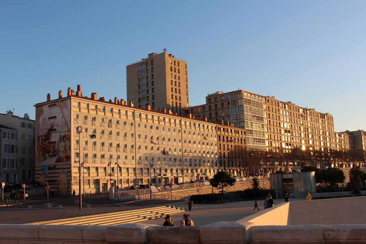 Foto vom Esplanade de la Tourette in Marseille